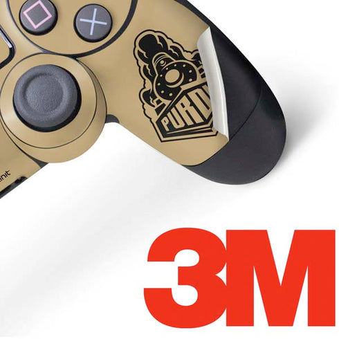 Purdue University Purdue Gold Signature Logo PS4 Pro/Slim Controller Skin