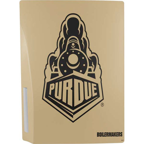 Purdue University Purdue Gold Signature Logo PS5 Bundle Skin
