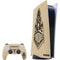 Purdue University Purdue Gold Signature Logo PS5 Digital Edition Bundle Skin