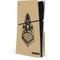 Purdue University Purdue Gold Signature Logo PS5 Slim Disk Console Skin