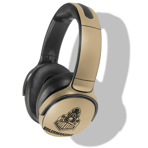 Purdue University Purdue Gold Signature Logo Skullcandy Venue Skin