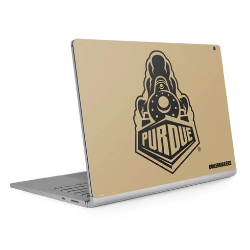 Purdue University Purdue Gold Signature Logo Surface Book 2 13.5in Skin