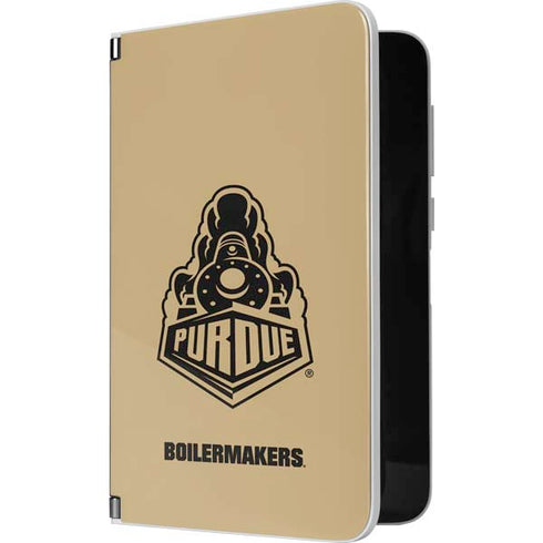 Purdue University Purdue Gold Signature Logo Surface Duo Skin
