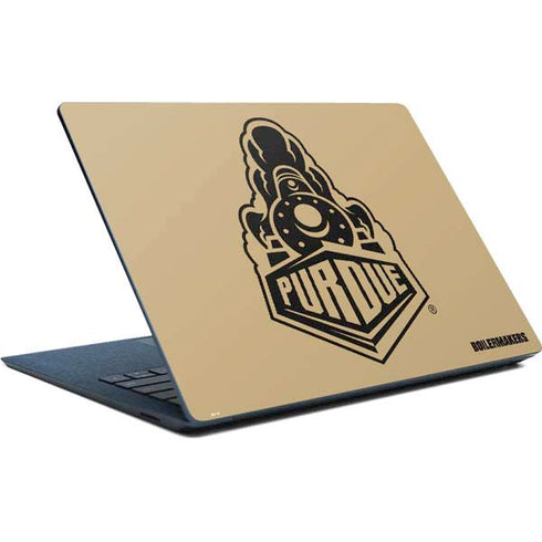 Purdue University Purdue Gold Signature Logo Surface Laptop Skin