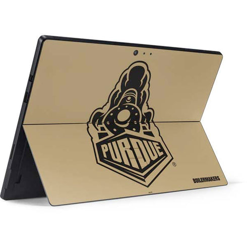 Purdue University Purdue Gold Signature Logo Surface Pro 6 Skin