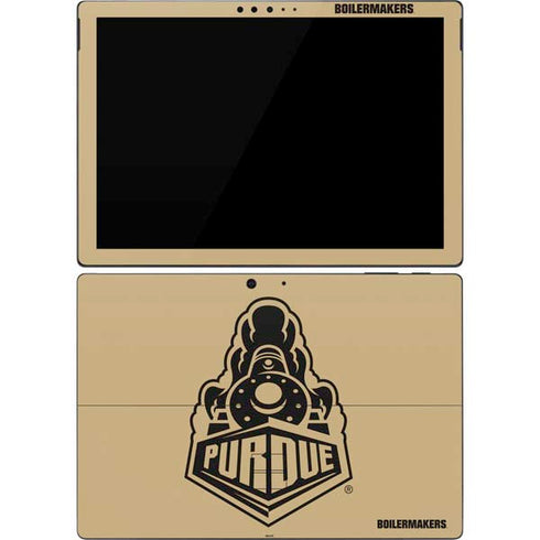 Purdue University Purdue Gold Signature Logo Surface Pro 7 Skin