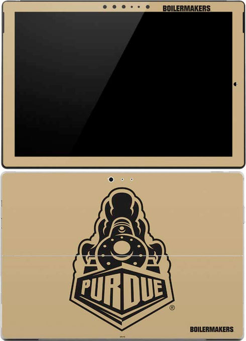 Purdue University Purdue Gold Signature Logo Surface Pro (2017) Skin