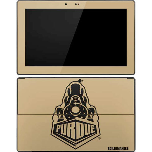 Purdue University Purdue Gold Signature Logo Surface Pro Tablet Skin
