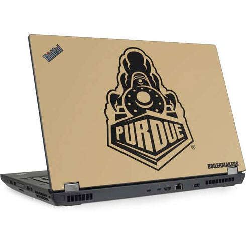 Purdue University Purdue Gold Signature Logo Lenovo ThinkPad Skin