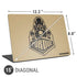 Purdue University Purdue Gold Signature Logo Universal Laptop 15in (12.2 x 8.8in) Skin