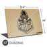 Purdue University Purdue Gold Signature Logo Universal Laptop 17in (13.8 x 10in) Skin
