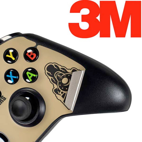 Purdue University Purdue Gold Signature Logo Xbox One Controller Skin