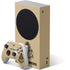 Purdue University Purdue Gold Signature Logo Xbox Series S Bundle Skin