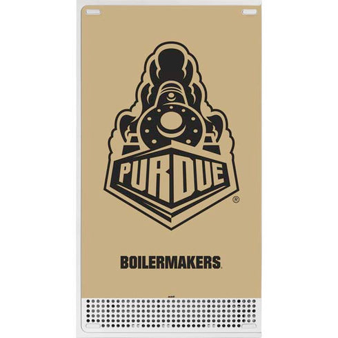 Purdue University Purdue Gold Signature Logo Xbox Series S Console Skin