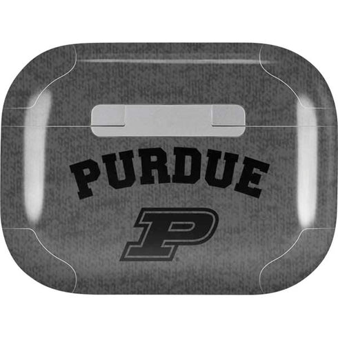 Purdue University Purdue Grey Logo AirPods Pro 2nd Gen Skin