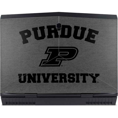 Purdue University Purdue Grey Logo Dell Alienware Skin