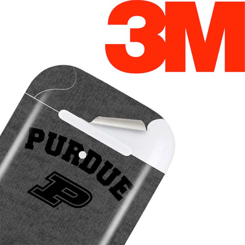 Purdue University Purdue Grey Logo Apple AirPods 2 Skin