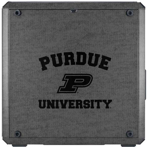 Purdue University Purdue Grey Logo Cooler Master MasterBox Q300L Mini Tower Skin