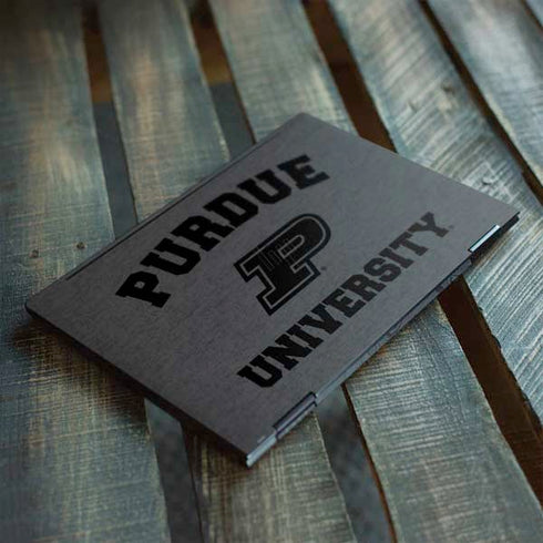 Purdue University Purdue Grey Logo HP Envy Skin