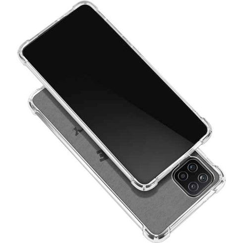 Purdue University Purdue Grey Logo Galaxy A12 Clear Case