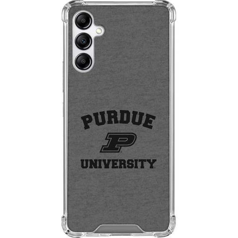 Purdue University Purdue Grey Logo Galaxy A14 5G Clear Case