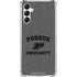 Purdue University Purdue Grey Logo Galaxy A14 5G Clear Case