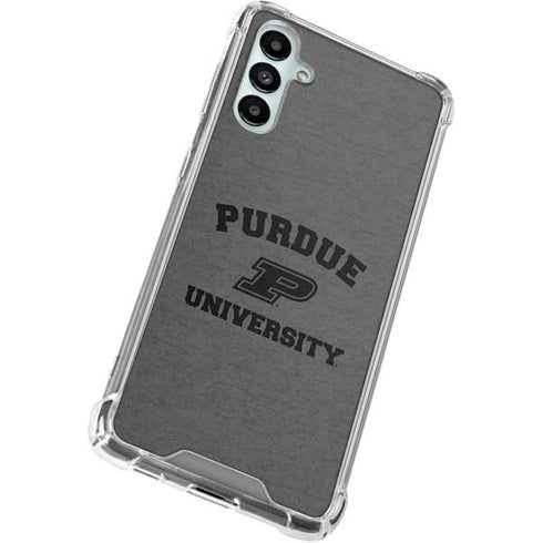 Purdue University Purdue Grey Logo Galaxy A15 5G Clear Case