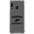 Purdue University Purdue Grey Logo Galaxy A30 Clear Case