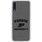 Purdue University Purdue Grey Logo Galaxy A50 Clear Case