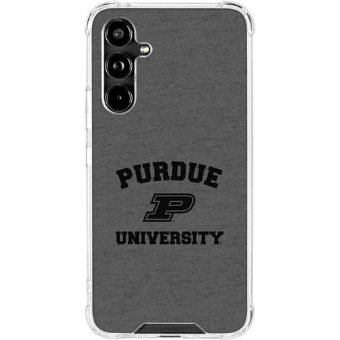 Purdue University Purdue Grey Logo Galaxy A54 5G Clear Case