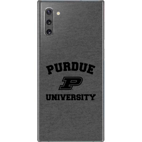 Purdue University Purdue Grey Logo Galaxy Note 10 Skin