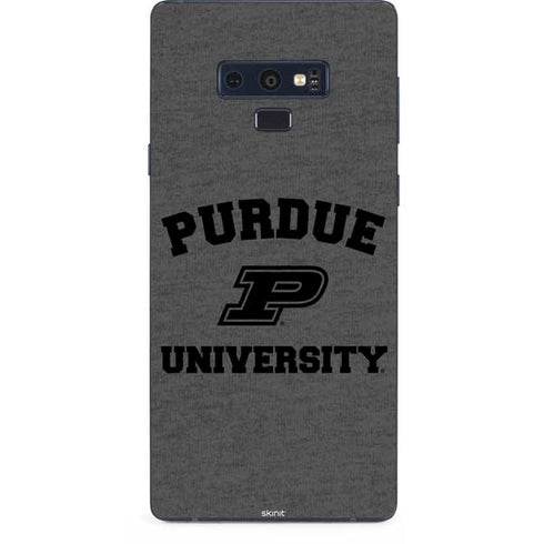 Purdue University Purdue Grey Logo Galaxy Note 9 Skin