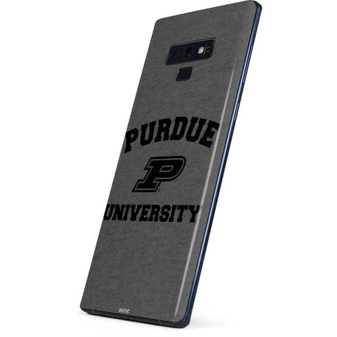 Purdue University Purdue Grey Logo Galaxy Note 9 Skin