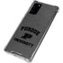 Purdue University Purdue Grey Logo Galaxy Note20 5G Clear Case