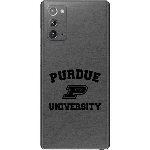 Purdue University Purdue Grey Logo Galaxy Note20 5G Skin