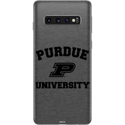 Purdue University Purdue Grey Logo Galaxy S10 Skin
