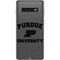 Purdue University Purdue Grey Logo Galaxy S10 Skin