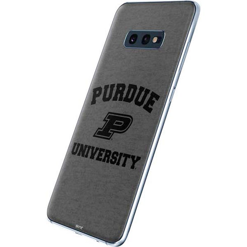 Purdue University Purdue Grey Logo Galaxy S10e Skin