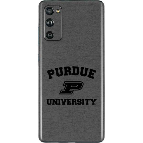 Purdue University Purdue Grey Logo Galaxy S20 Fan Edition Skin