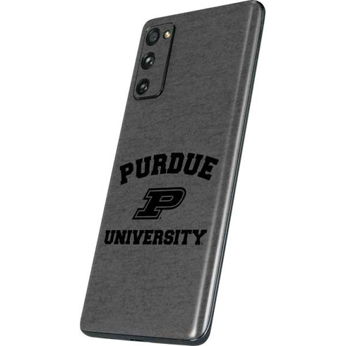 Purdue University Purdue Grey Logo Galaxy S20 Fan Edition Skin