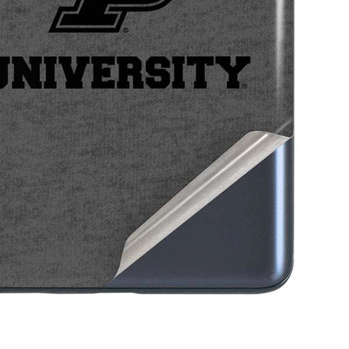 Purdue University Purdue Grey Logo Galaxy S20 Fan Edition Skin