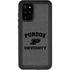 Purdue University Purdue Grey Logo Galaxy S20 Plus Waterproof Case