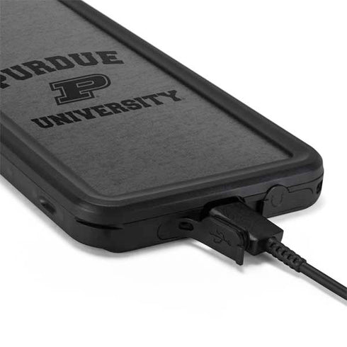 Purdue University Purdue Grey Logo Galaxy S20 Plus Waterproof Case