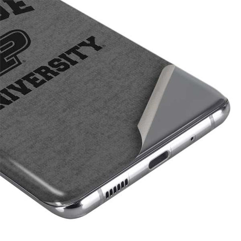 Purdue University Purdue Grey Logo Galaxy S20 Skin