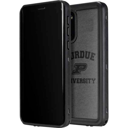 Purdue University Purdue Grey Logo Galaxy S20 Waterproof Case