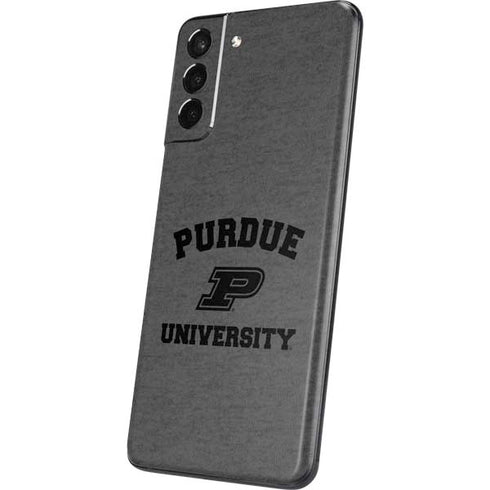 Purdue University Purdue Grey Logo Galaxy S21 Plus 5G Skin
