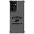 Purdue University Purdue Grey Logo Galaxy S21 Ultra 5G Clear Case