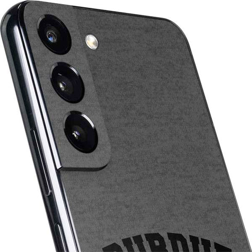 Purdue University Purdue Grey Logo Galaxy S22 Plus Skin