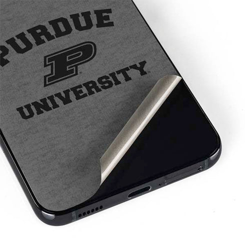 Purdue University Purdue Grey Logo Galaxy S22 Skin