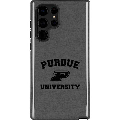 Purdue University Purdue Grey Logo Galaxy S22 Ultra Pro Case